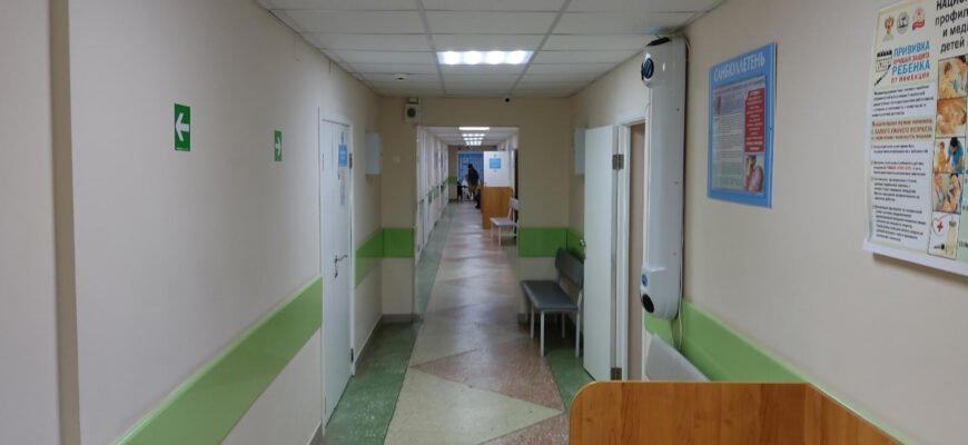 Поликлиника коридор